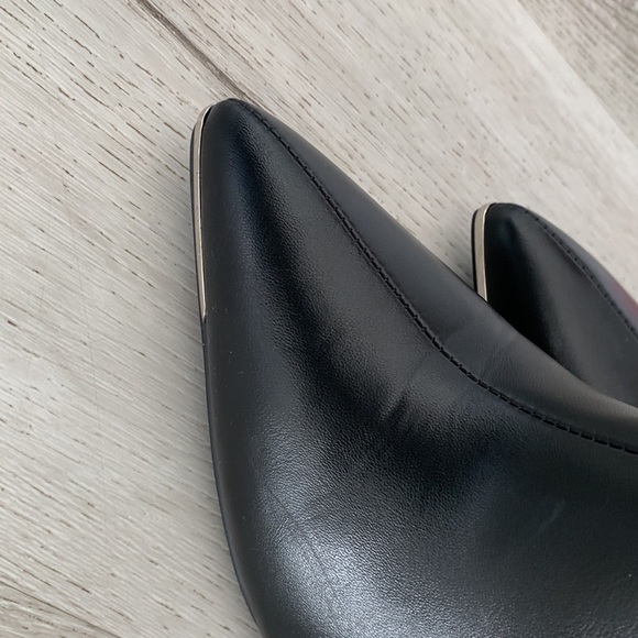 Azalea Wang Hamilton Leather buckles black Boots‎ moto size 10 high heels - Picture 5 of 16